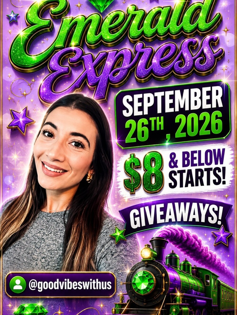 🚨Greeneyediva78🚨9/26💚🚂The Emerald Expres💚🚂 - Picture 11 of 13